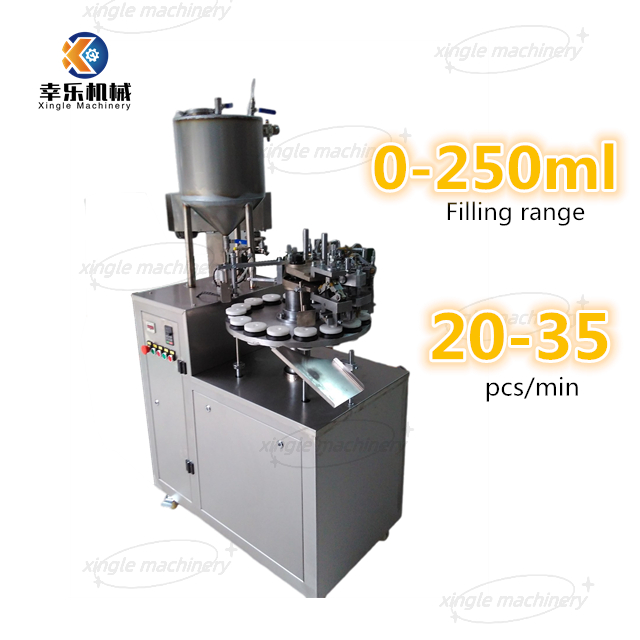 Cosmetic Lotion Semi Automatic Aluminum Tube Sealing Machine