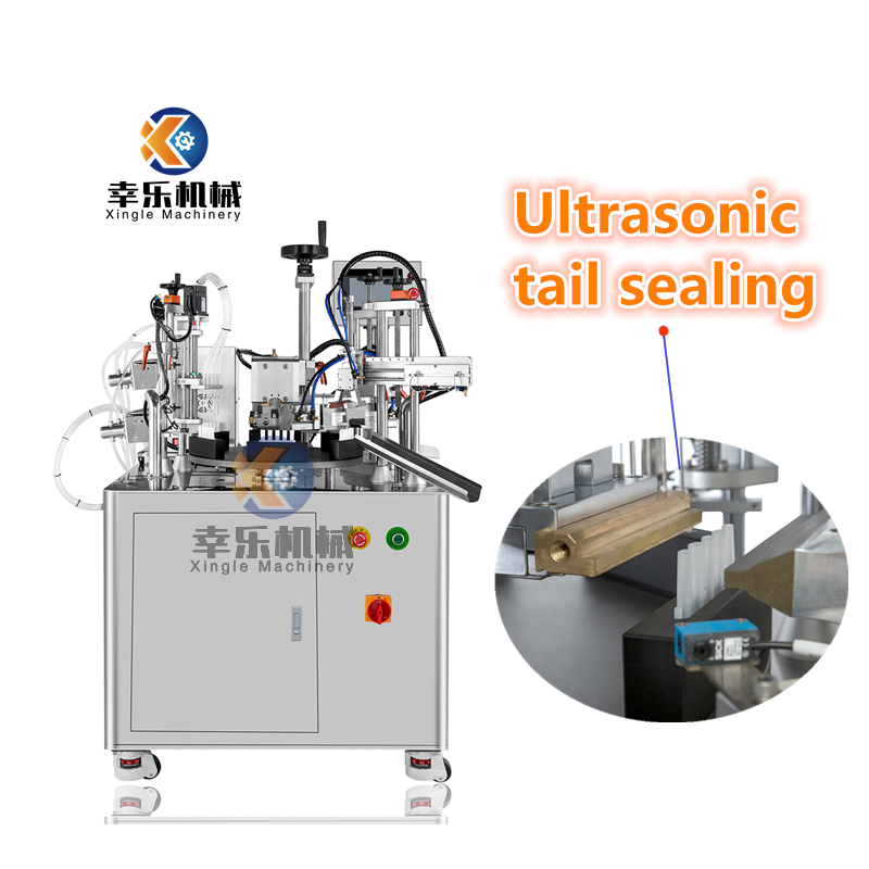 Semi-automatic Cosmetic Continuous Tube Filling And Sealing Machine