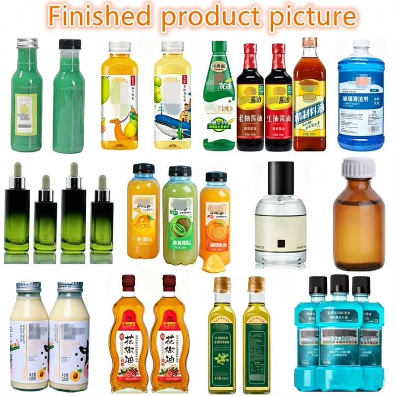 Customize Automatic Liquid Filling Capping And Labeling Machine Line