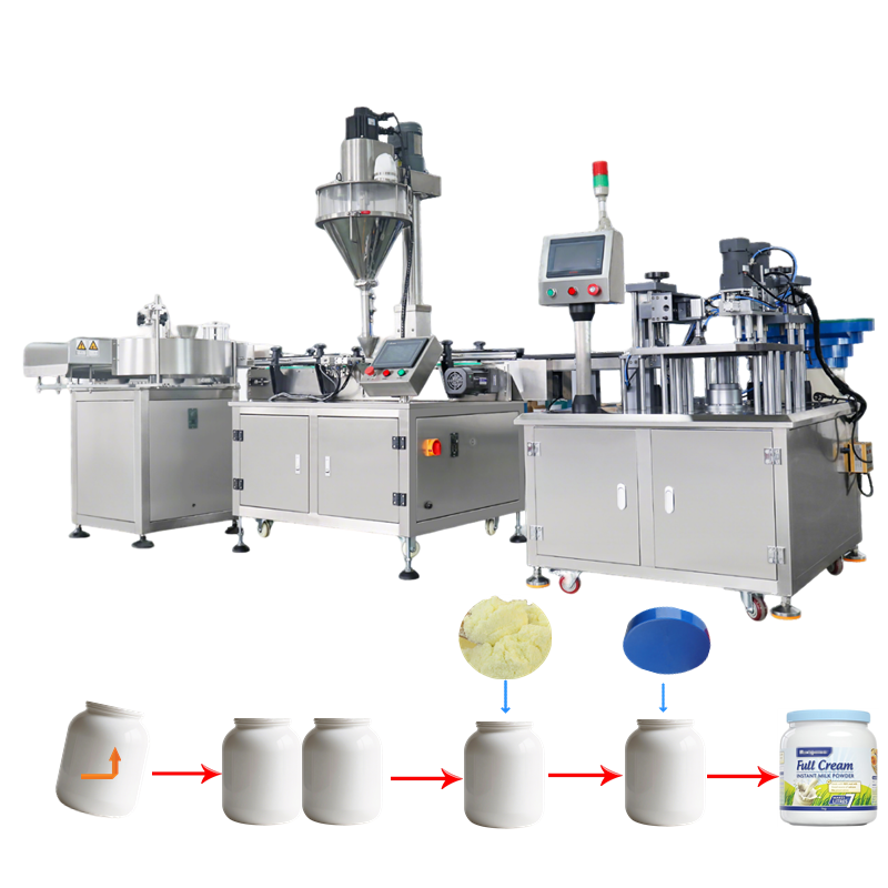 Customized Automatic Dry Powder Filling Production Line