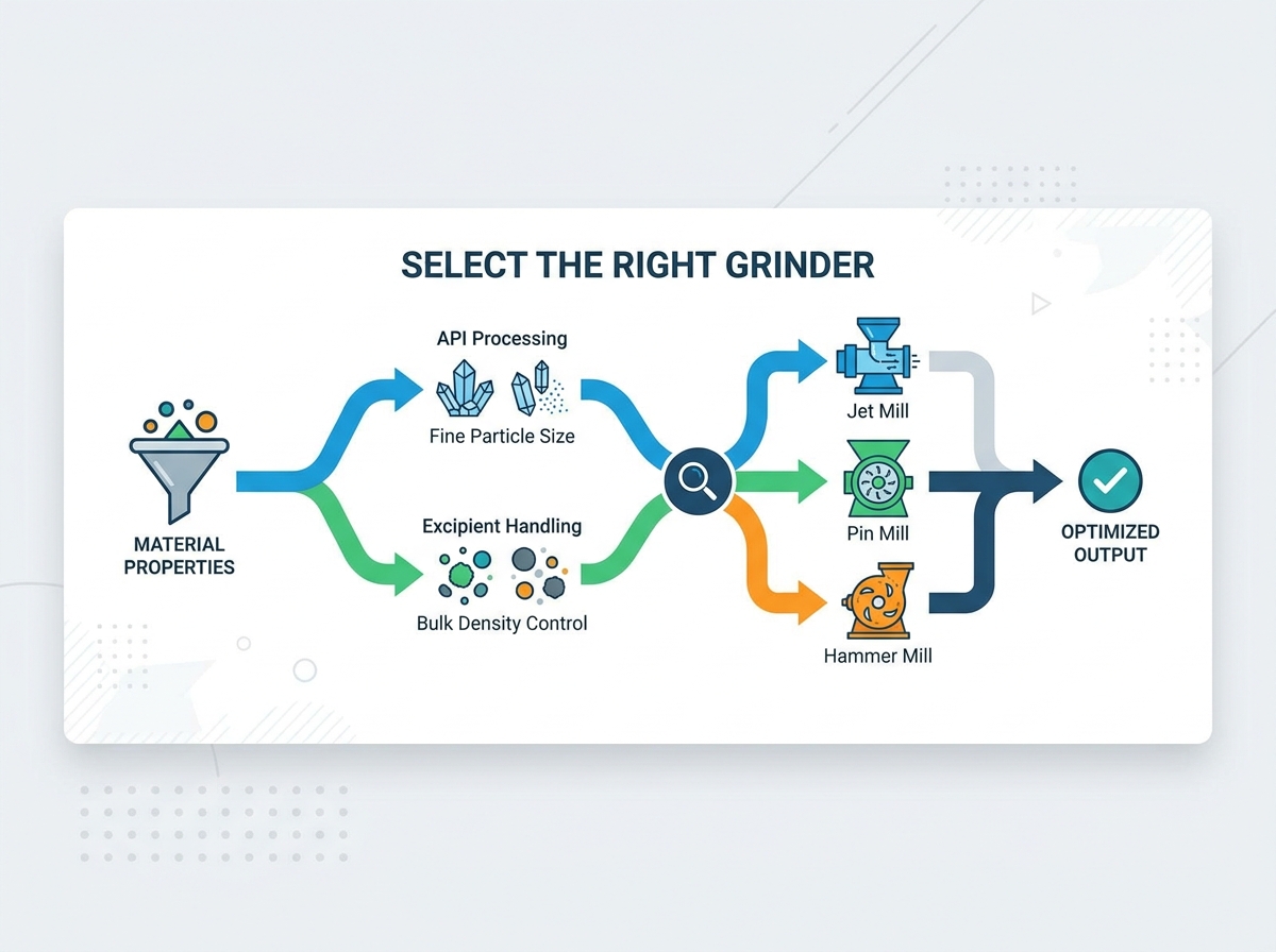 pharmaceutical powder grinder