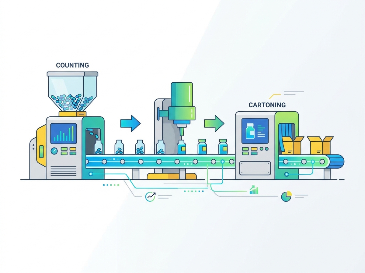 Pharmaceutical Packaging Equipment Line Integration