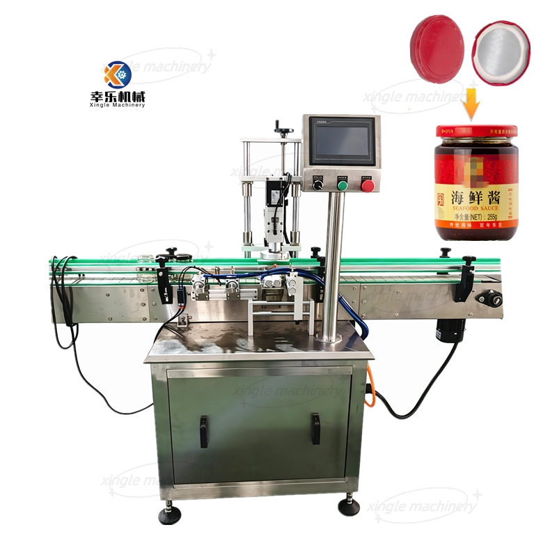 Plastic Glass Jar Bottle Bottling Jam Honey Automatic Filling Line