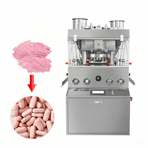 Stainless steel pharmaceutical double-press tablet press